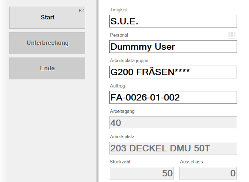 Auftragszeiterfassung automatisieren